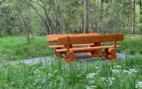 Sitzgruppe am Jakobsweg