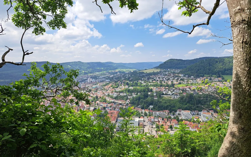Aussichtspunkt unterhalb Schlossfels