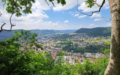 Aussichtspunkt unterhalb Schlossfels