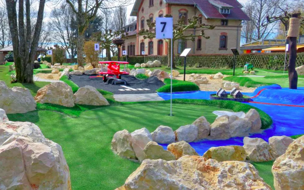 Biergarten am AbenteuerGolf