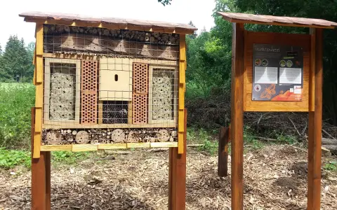 Insektenhotel im Laizentäle