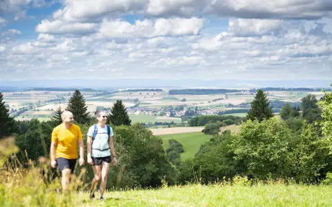 Blick vom Feriendorf Öfingen