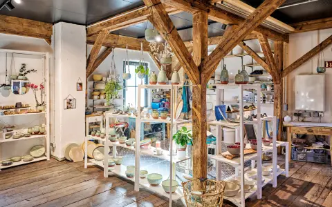 Keramik-Atelier in der Allgäuer Genussmanufaktur