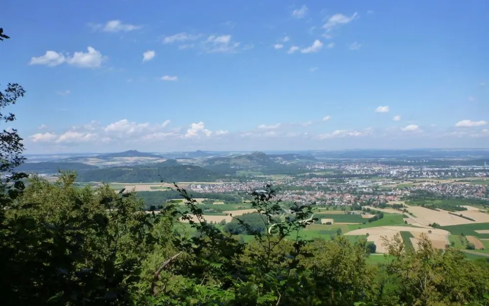 Herrentisch, Blick in den Hegau