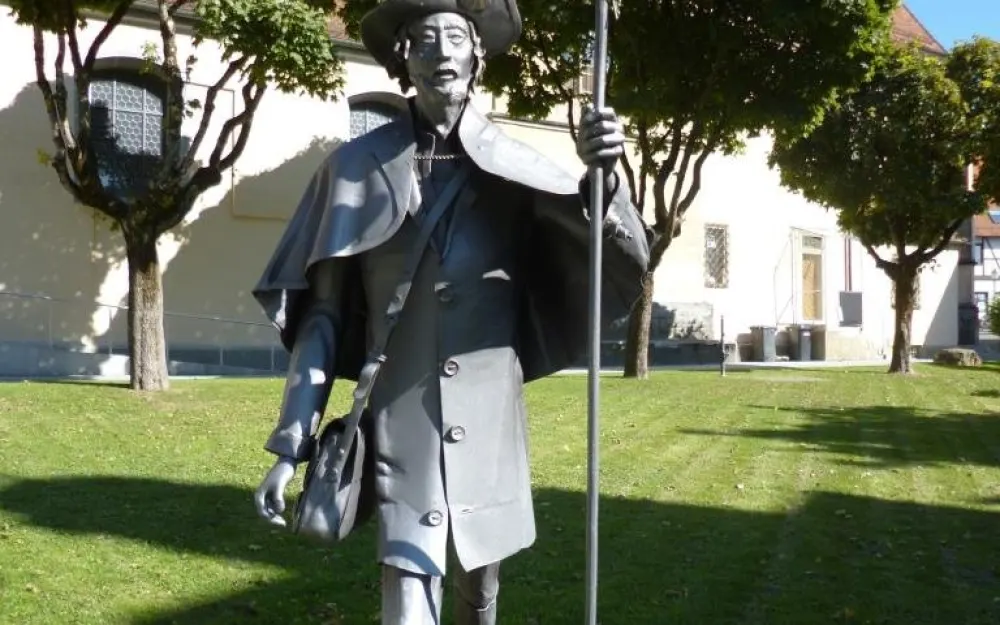 Pilgerstatue des Heiligen Jakobus