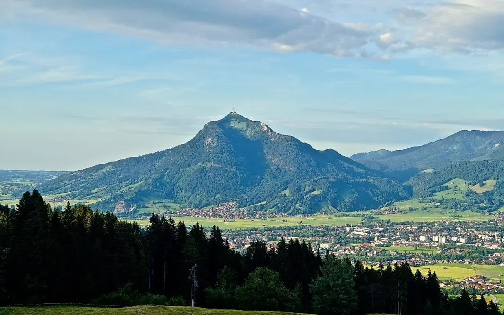 Blick auf den Grünten