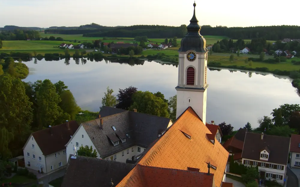 Barockkirche St. Gallus und Ulrich mit Augsburger Silberschatz