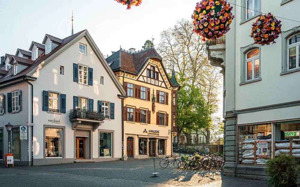 Kunstvolles Dach in der Hofhalde 12