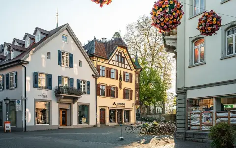 Kunstvolles Dach in der Hofhalde 12
