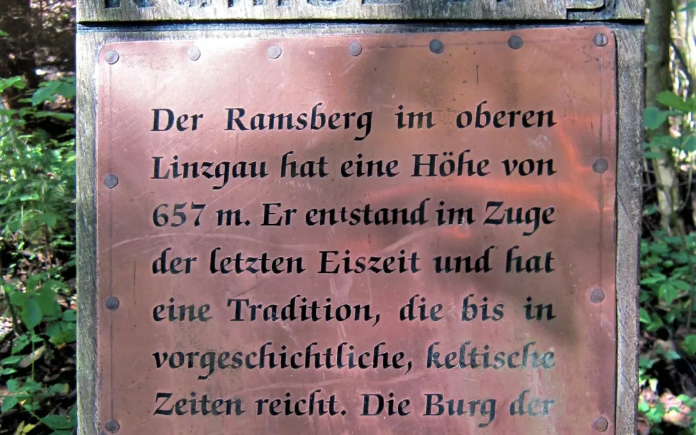 Ramsberg Infotafel