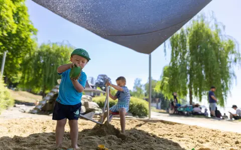 Wasserspielplatz