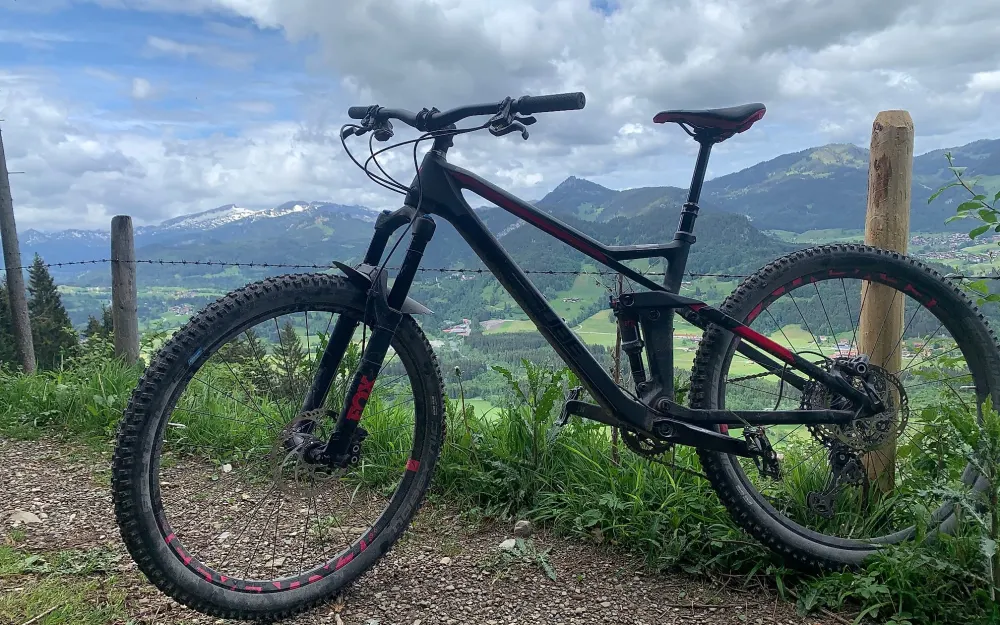 Radtour von Ofterschwang übers Ostertal und Gunzesrieder Tal