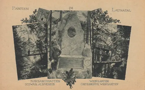 Lauratal mit Barbarossastein