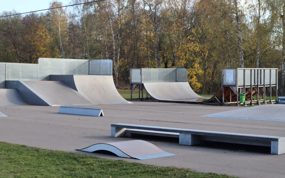 Skateranlage bei der Jugendhilfeeinrichtung Mariahof