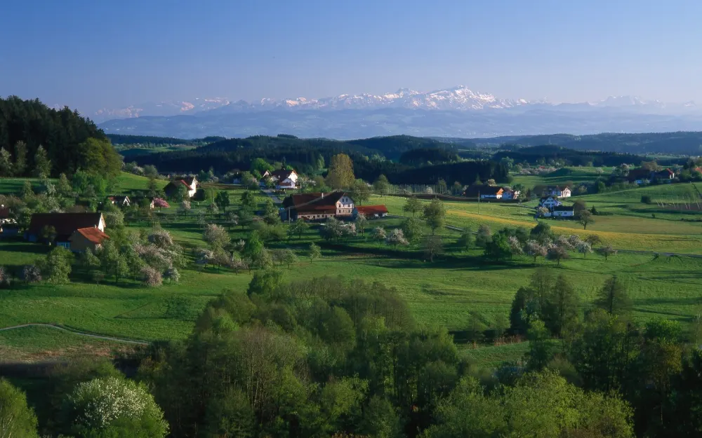Aussichtspunkt bei der Kirche St. Ulrich und St. Magnus