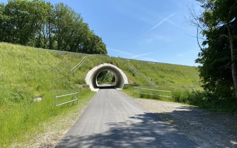 Unterführung zwischen Roßlauf Pfullendorf und Brunnhausen