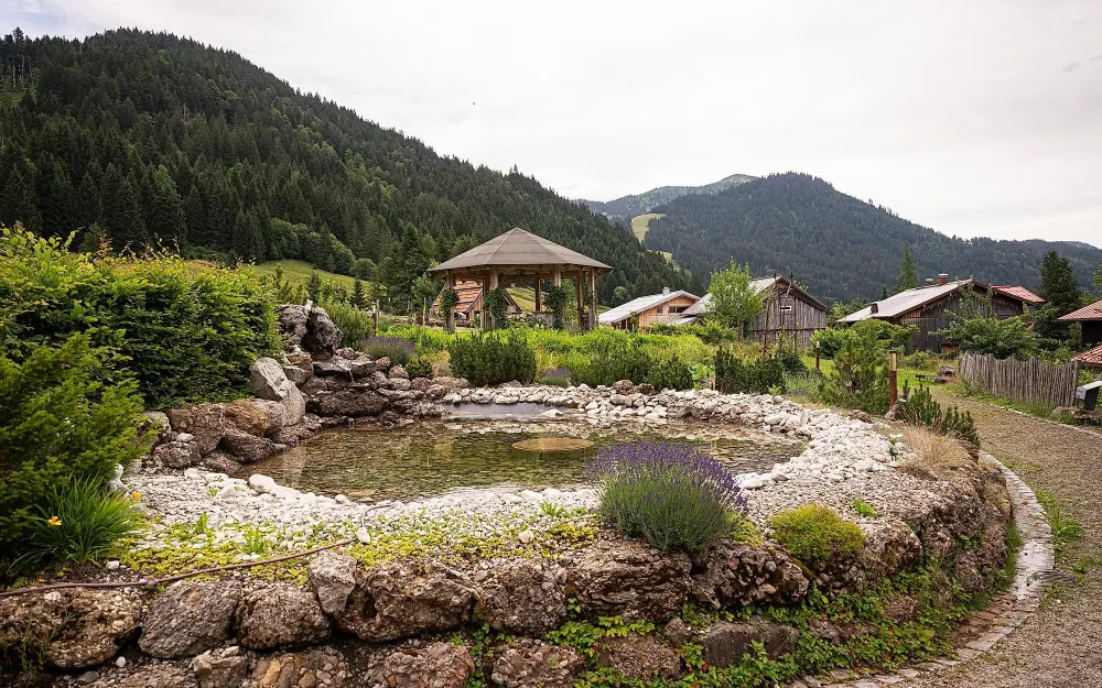 Silvia's Kräutergarten in Balderschwang