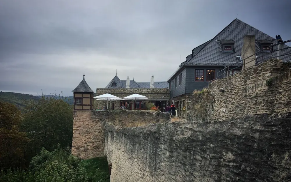 Symbolbild: Scenic view of Marksburg Castle, a medieval landmark in Braubach, Germany.