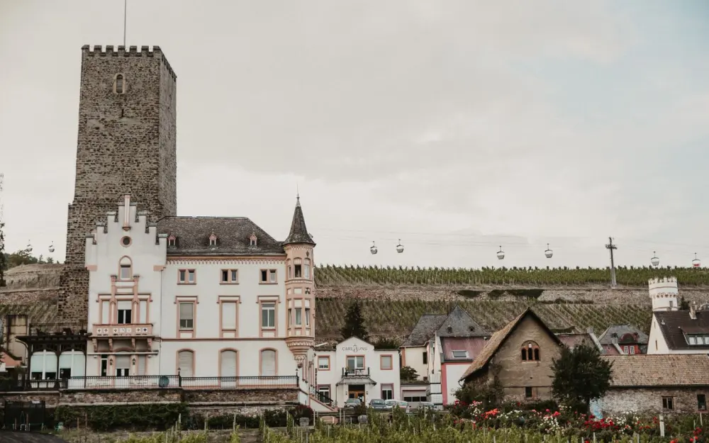 Symbolbild: Explore Boosenburg Castle in Rudesheim am Rhein, a stunning historical landmark in Germany.